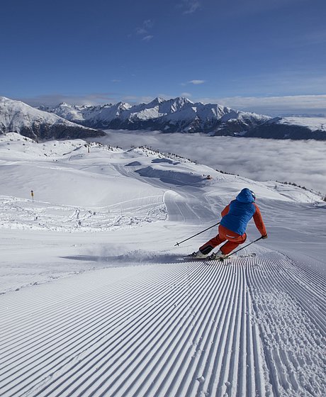 Skifahren im Skizentrum Sillian, Hochpustertal | © TVB Osttirol / Berg im Bild OG